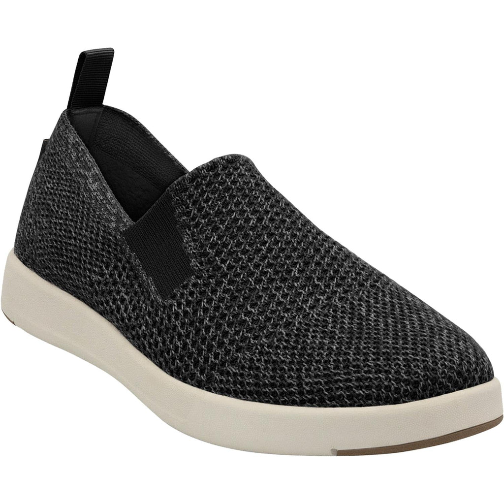 Woolloomooloo Suffolk Unisex Slip Ons Sneaker Black Wool