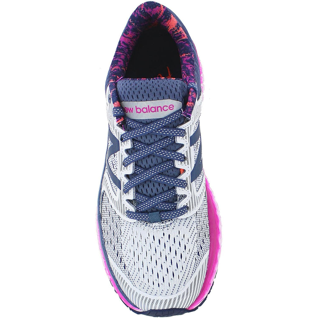 New Balance W1080WO7 Fresh Foam Running Women's Running Shoes Arctic Fox/Poisonberry/Vivid Tangerine Mesh