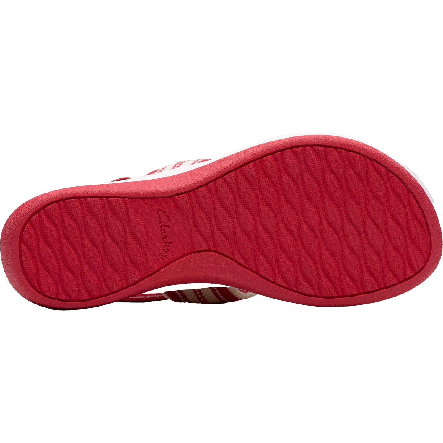 Clarks Cloudsteppers Arla Stroll Women's Sandals Cherry Combi Knit Synthetic