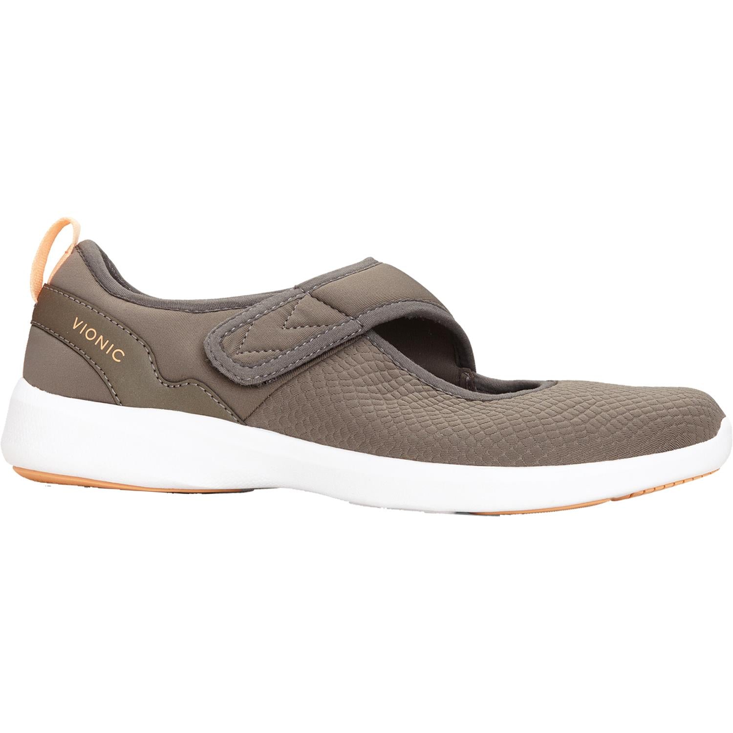 Vionic Sonnet Women's Slip On Sneakerss Greige Fabric