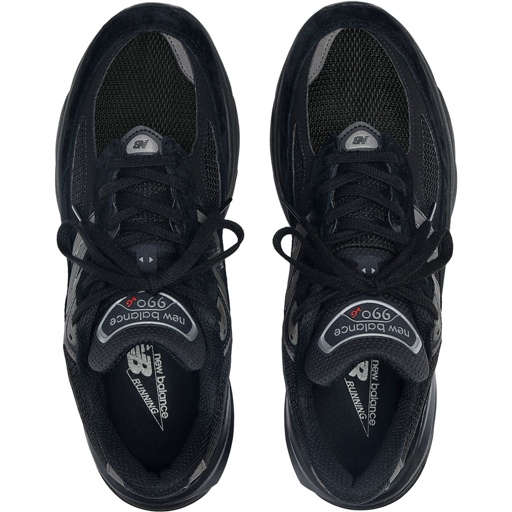 New Balance U990BB6 Unisex Running Shoes Black/Black Suede/Mesh