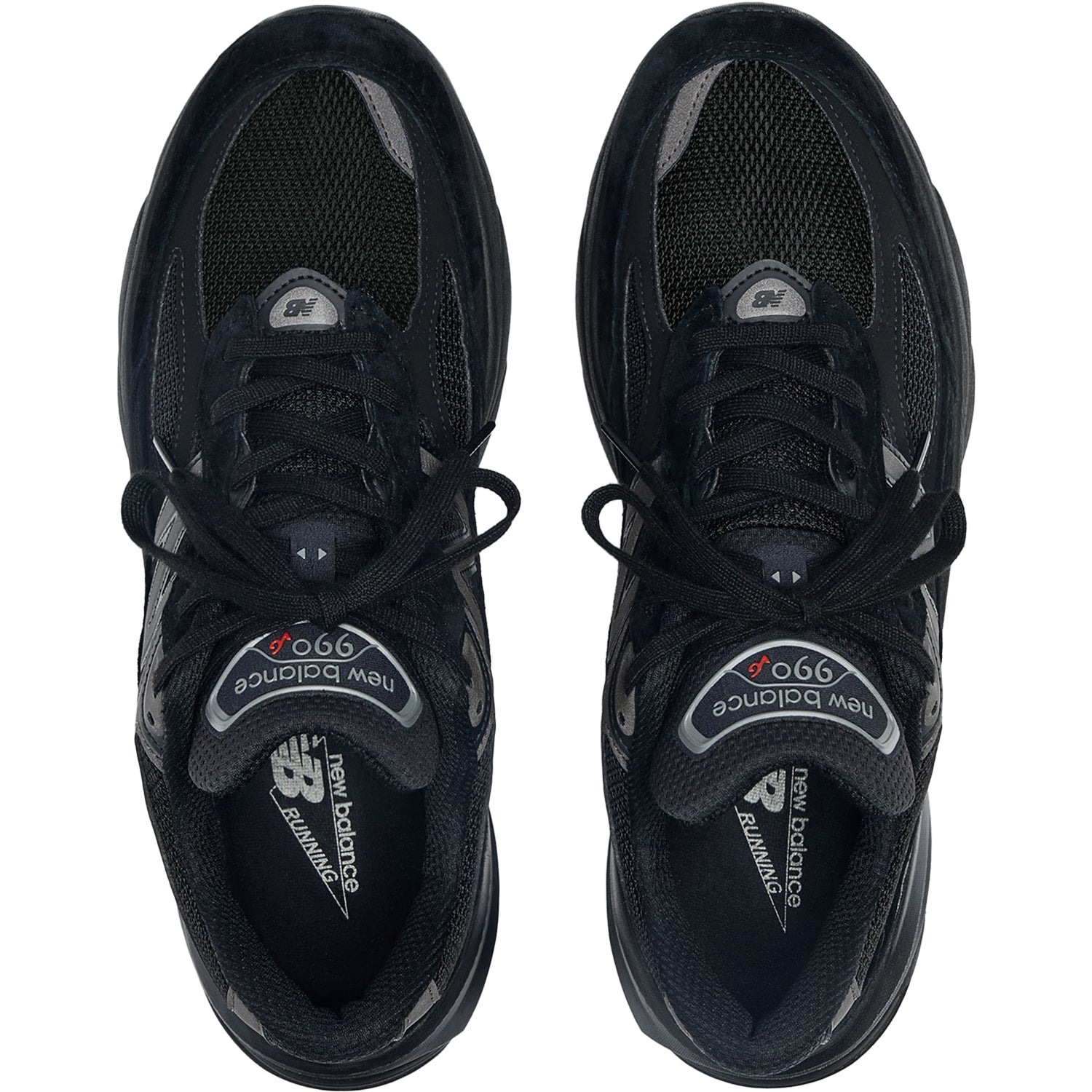 New Balance U990BB6 Unisex Running Shoes Black/Black Suede/Mesh