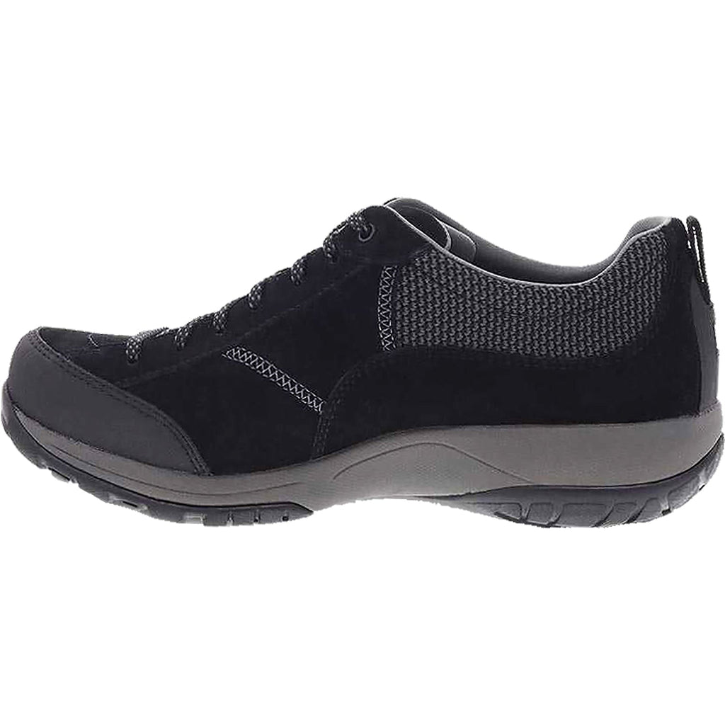 Dansko Paisley Women's Waterproof Walking Shoes Black/Black Suede
