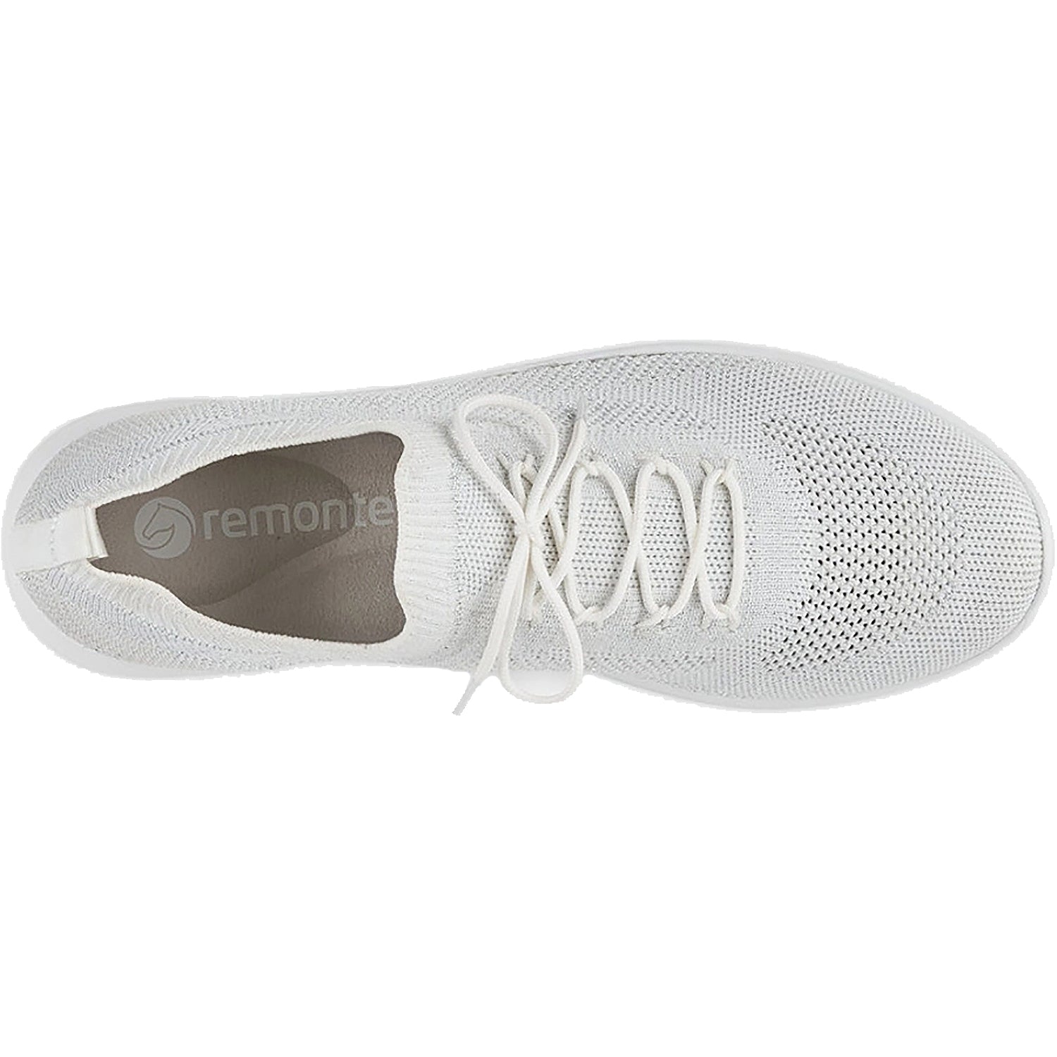 Remonte R7103-80 Tempest 03 Women's Sneakers Weiss Metallic Fabric