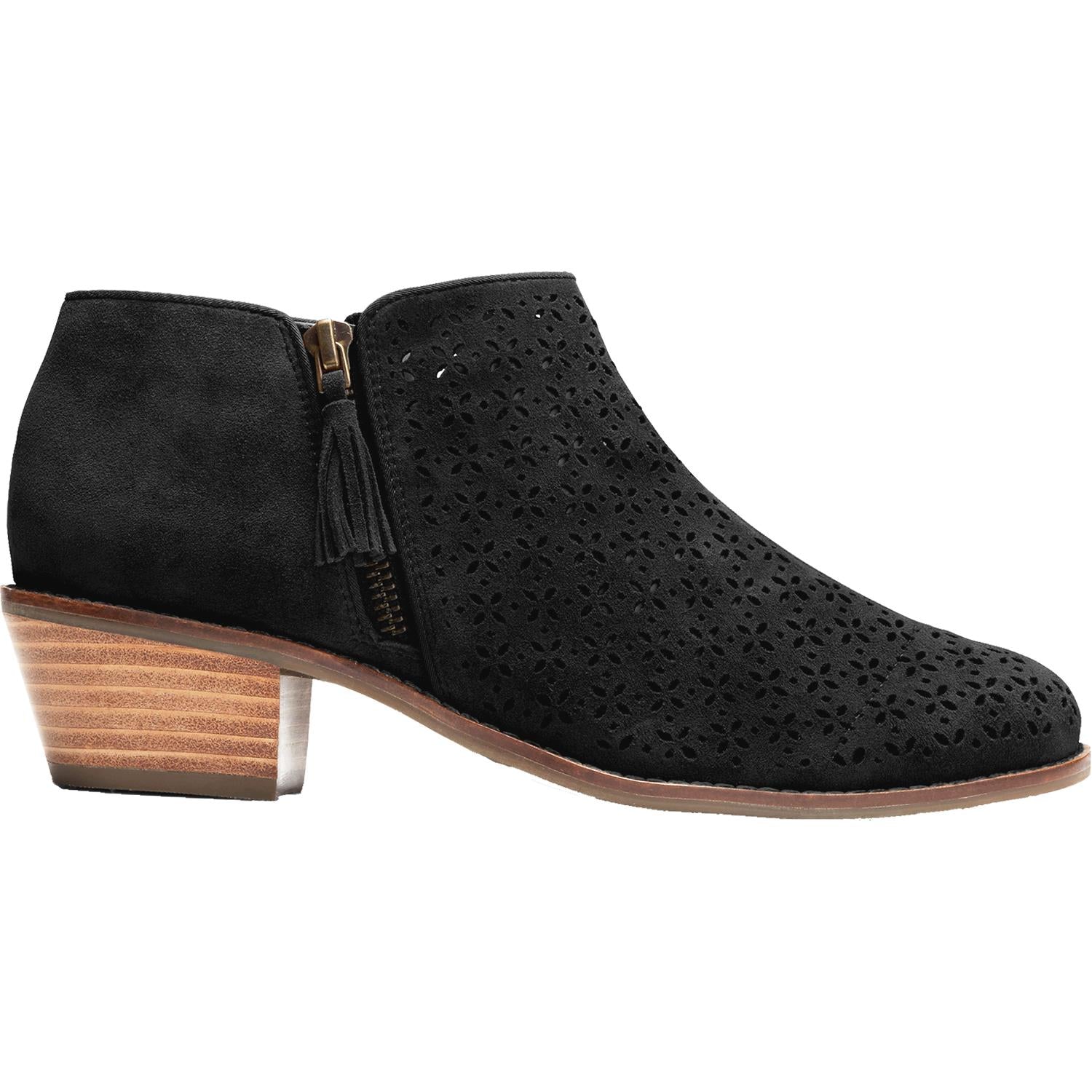 Vionic Daytona Women's Ankle Boots Black Suede