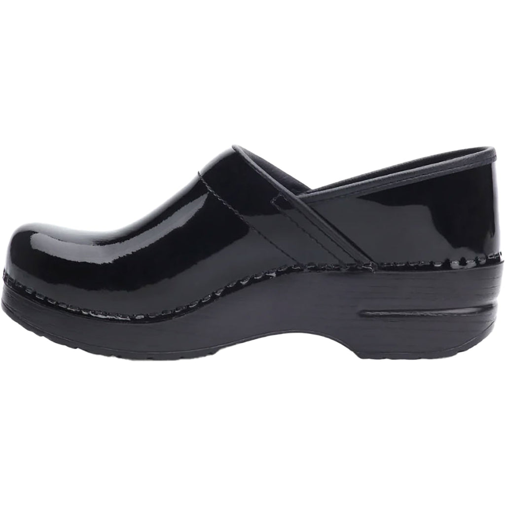 Dansko Professional Women's Clogs Black Patent Leather