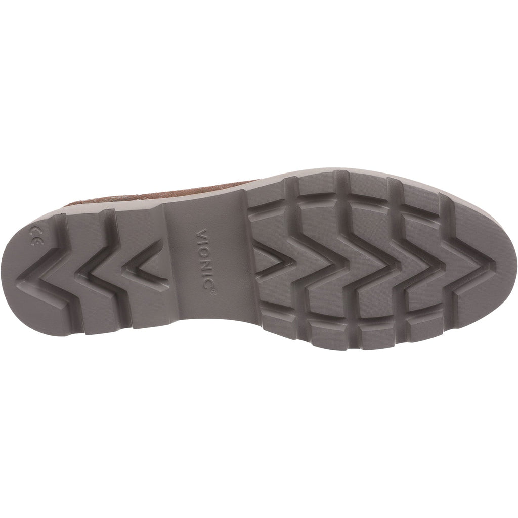 Vionic Kensley Women's Slip On Loafers Brown Metallic Snake Leather