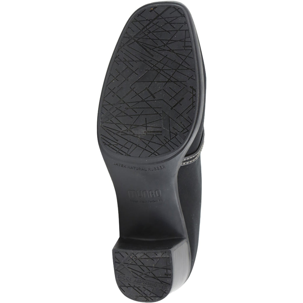 Munro Cindi II Women's Shoes Black Stretch Fabric