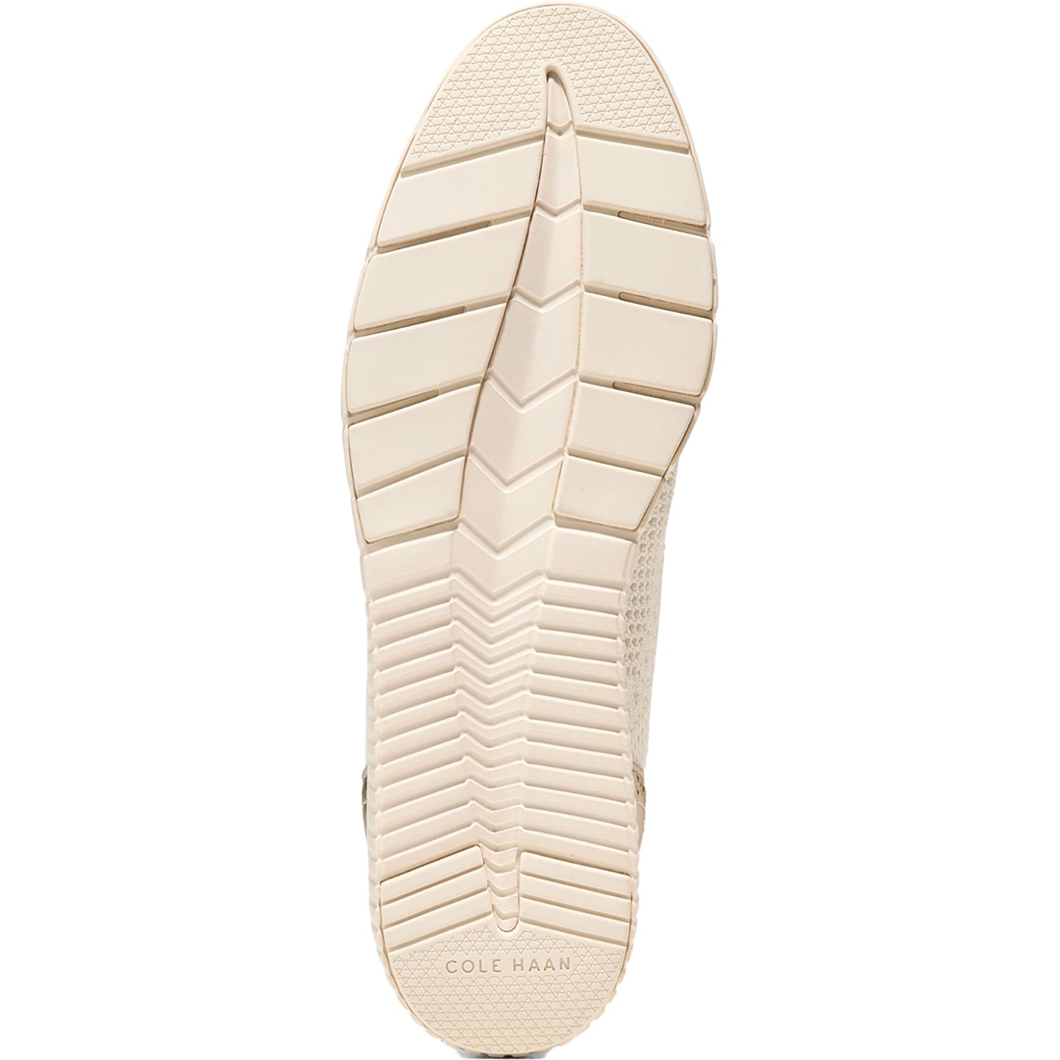 Grand City Platform Stitchlight Women's Sporty Lace Up Shoes Ivory Knit