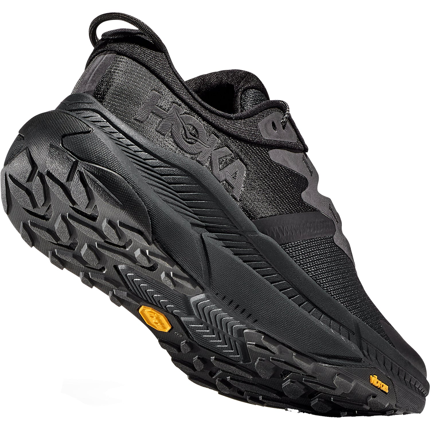 Hoka Transport Women's Shoes Black/Black Mesh
