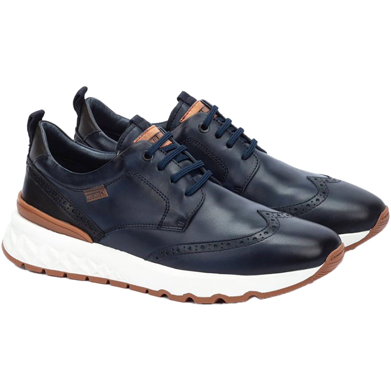 Pikolinos Aranda M8R-4019C1 Men's Shoes Blue Leather