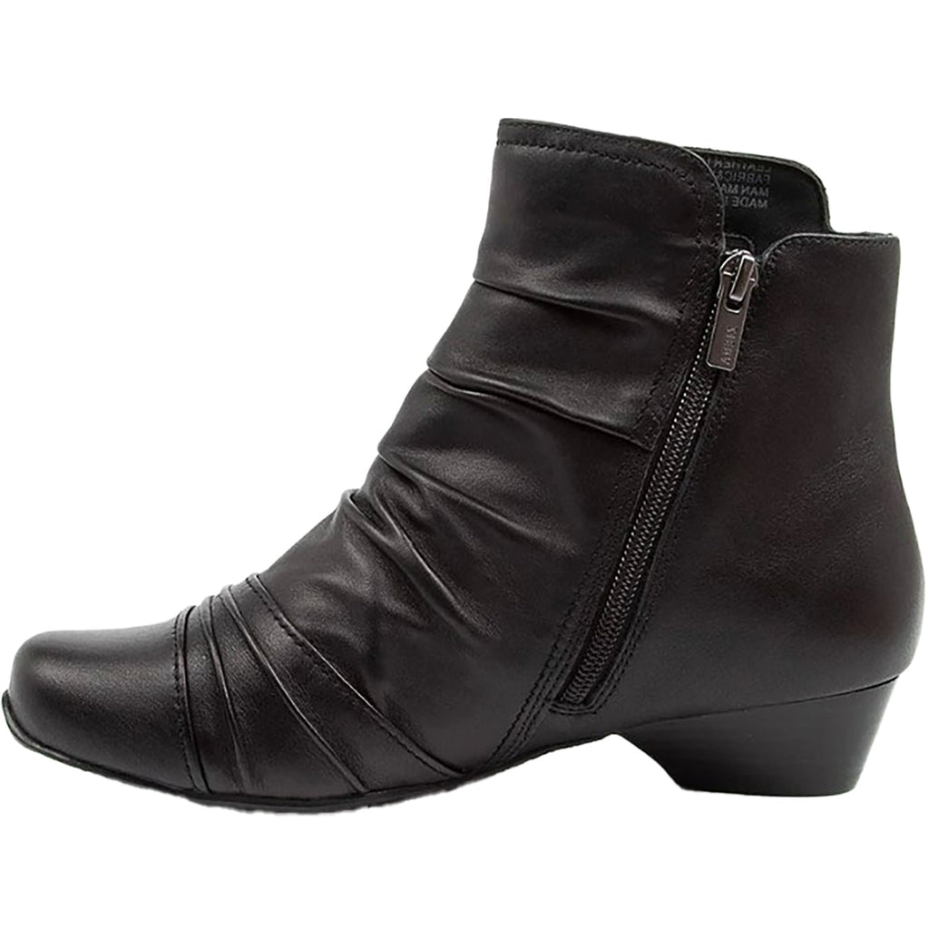 Ziera Camryn Wide Women's Boots Black Leather