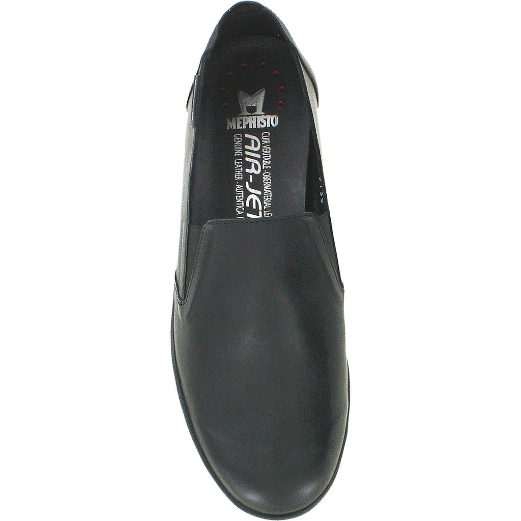 Mephisto Korie Women's Slip Ons Black Silk Leather