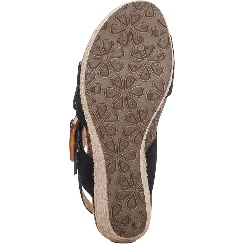 Aetrex Ashley Women's Sandals Black Leather