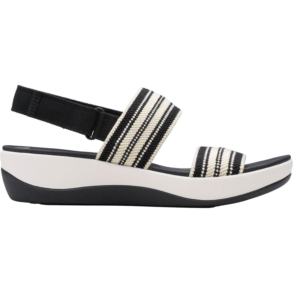 Clarks Cloudsteppers Arla Stroll Women's Sandals Black Multi Knit Synthetic