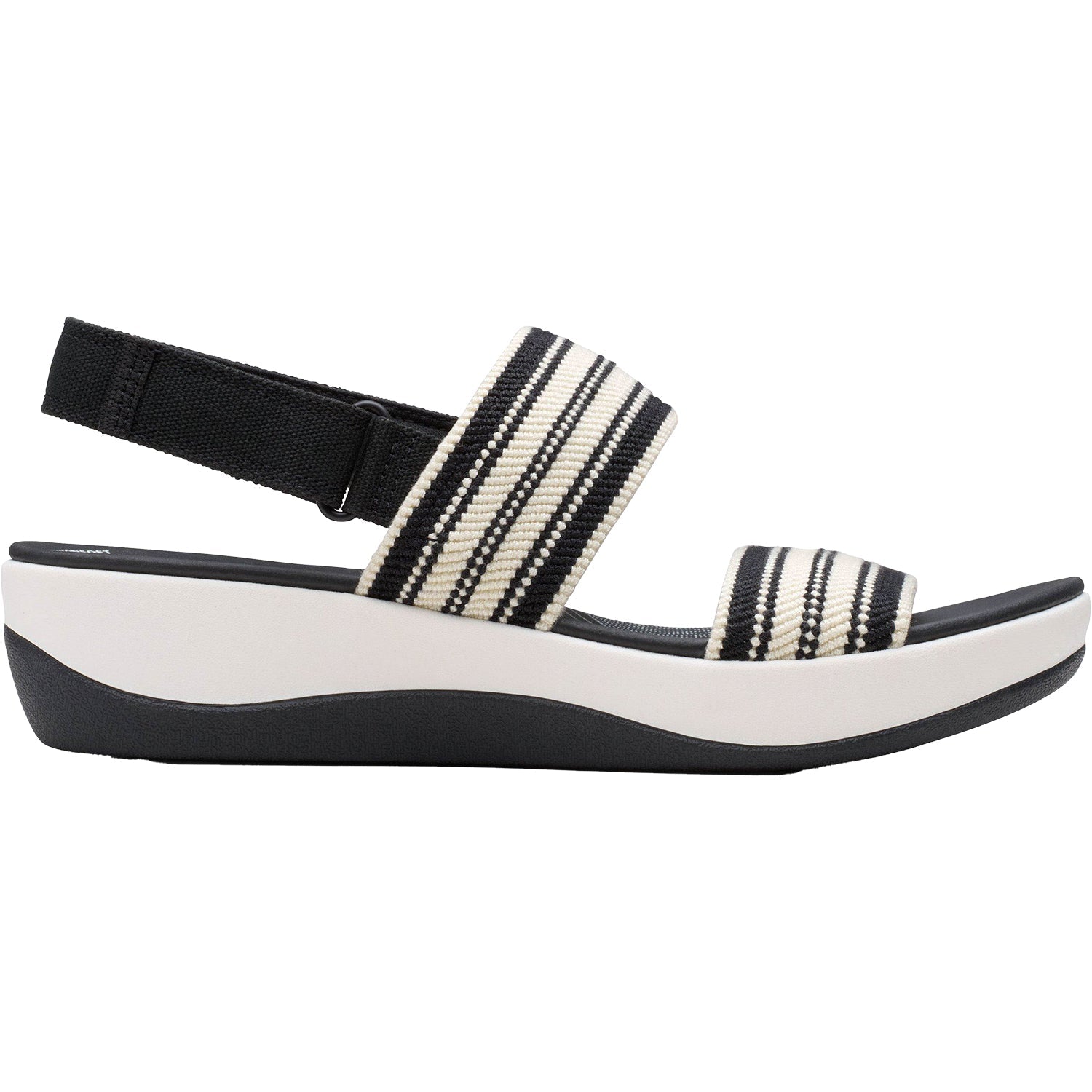 Clarks Cloudsteppers Arla Stroll Women's Sandals Black Multi Knit Synthetic