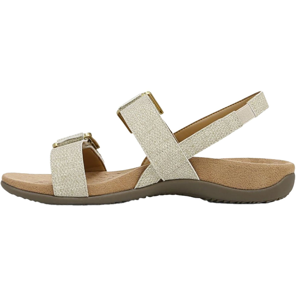Vionic Reese Women's Sandals Oatmeal Denim Synthetic