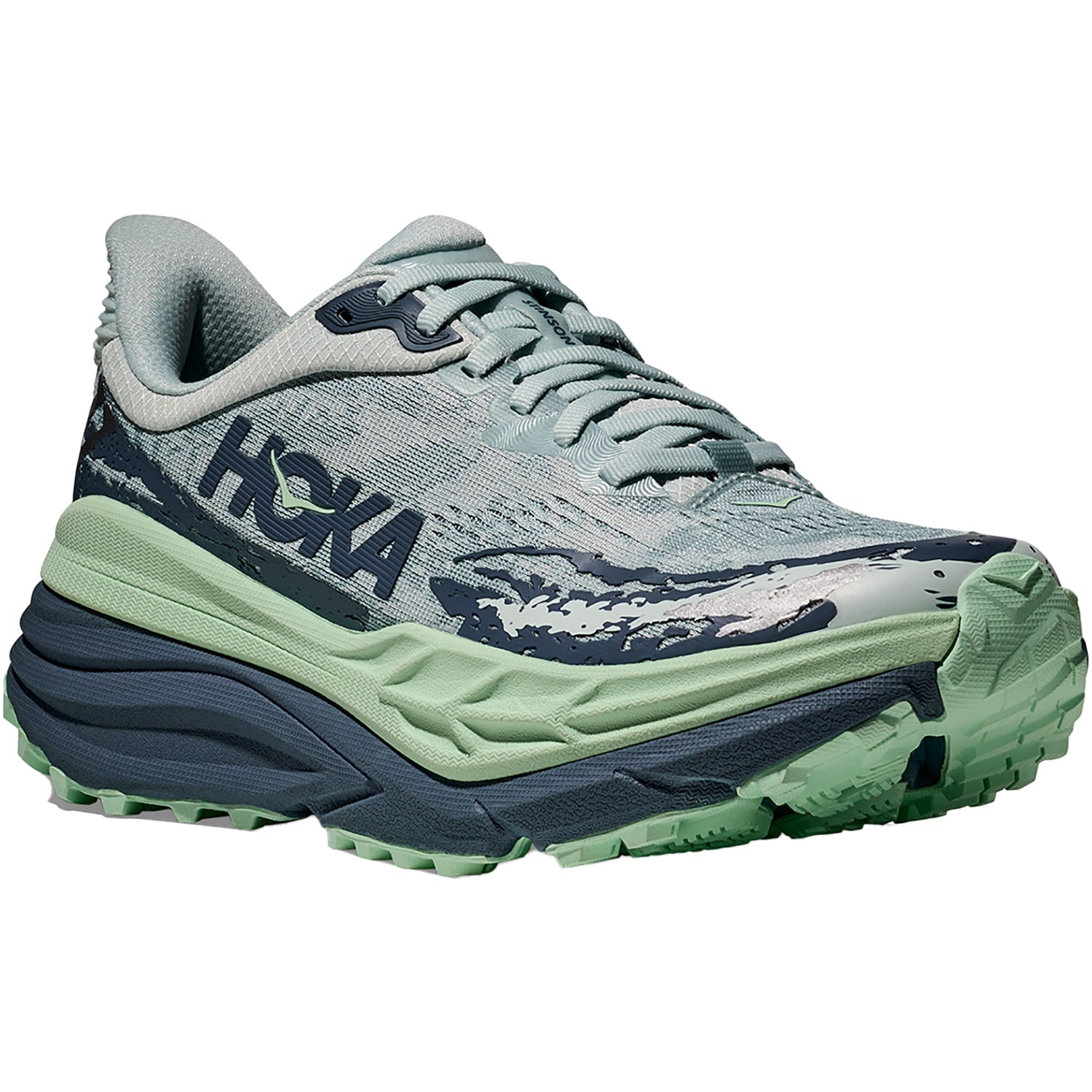 Hoka Stinson 7 ATR Women's Athletic Shoes Trail Hiking Shoes Droplet/Thunder Cloud