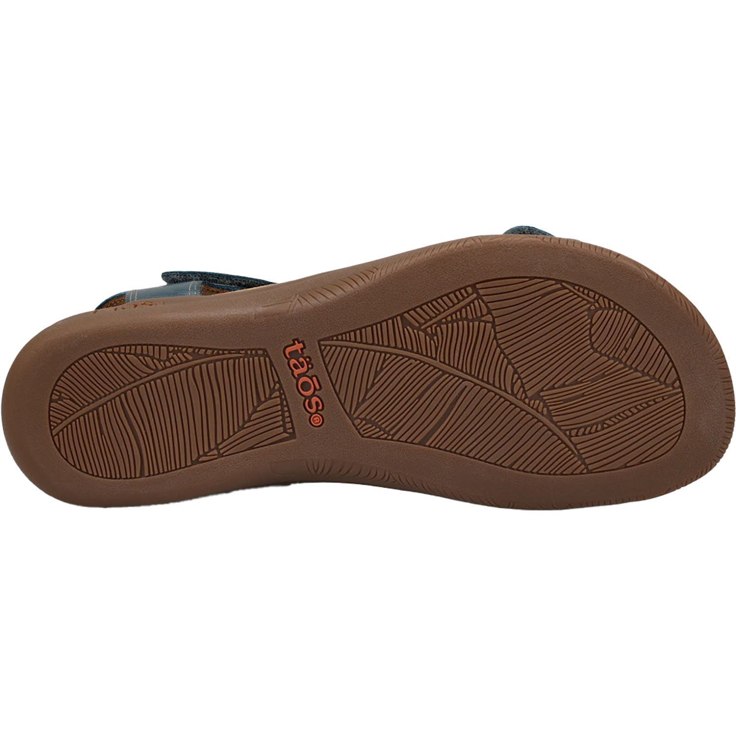 Taos The Show Women's Sandals Petrol Blue Leather