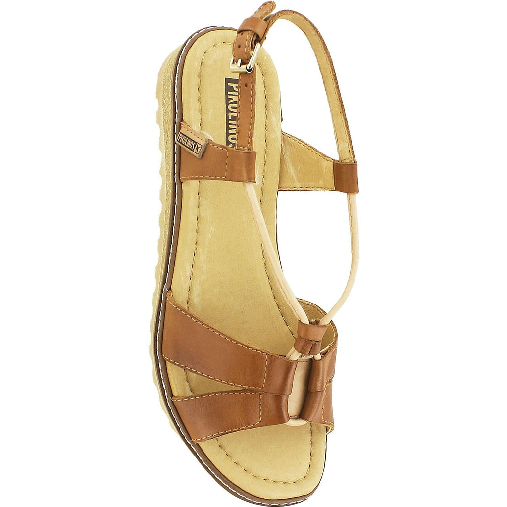 Pikolinos Alcudia W1L-0825 Women's Sandals Brandy Leather