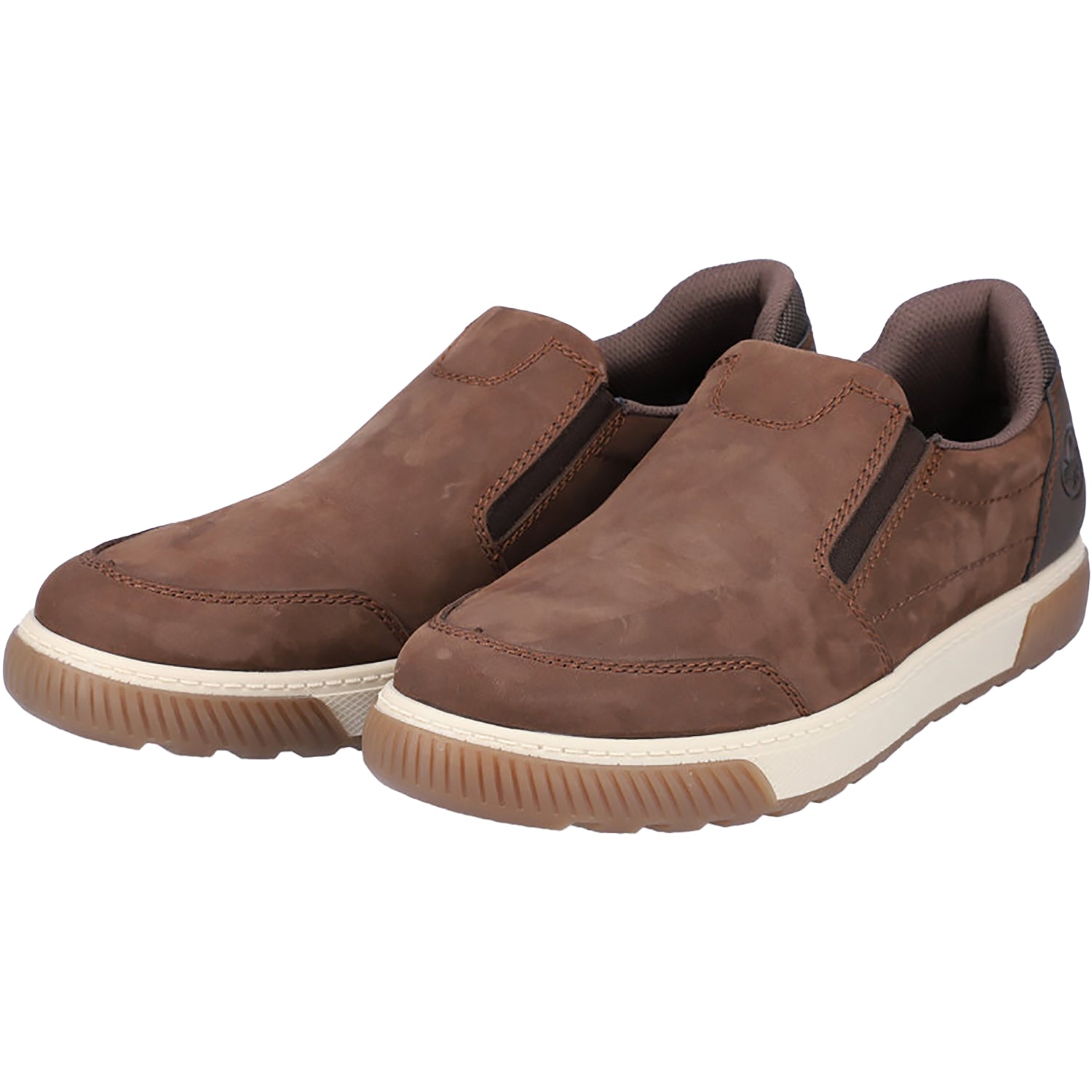 Rieker 18951-25 Rex 51 Men's Slip Ons Cigar/Moro/Braun-Schwarz