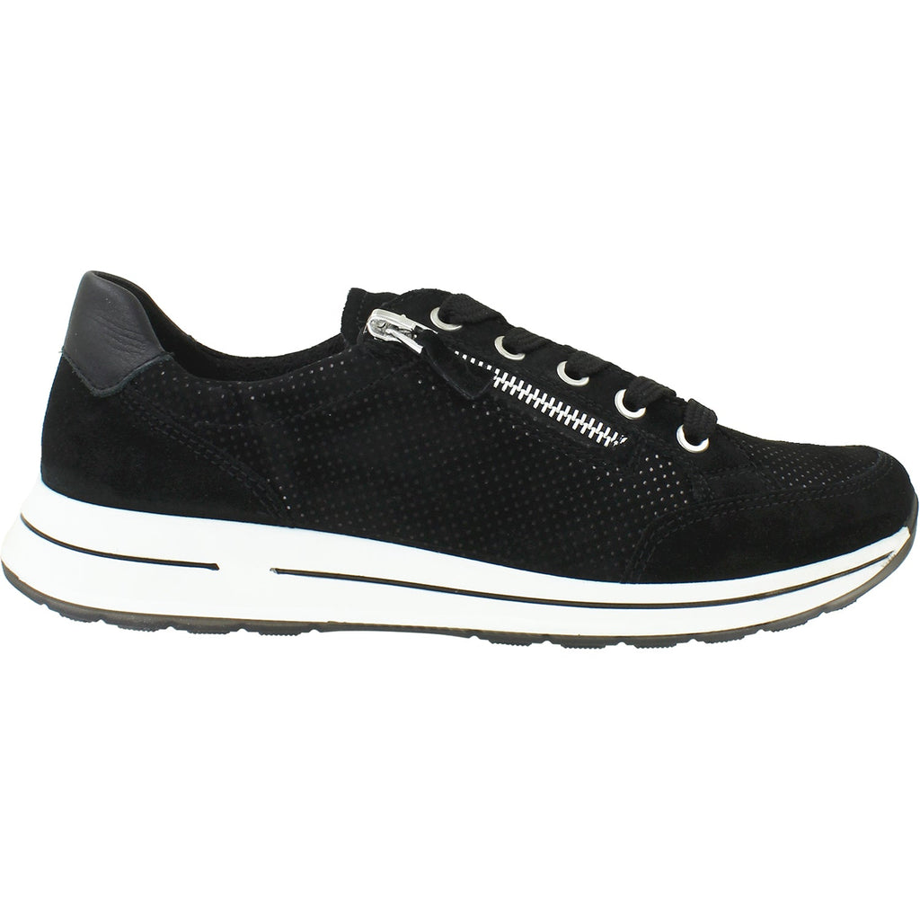 Ara Oleanna Women's Sneakers Black Suede/Puntkid