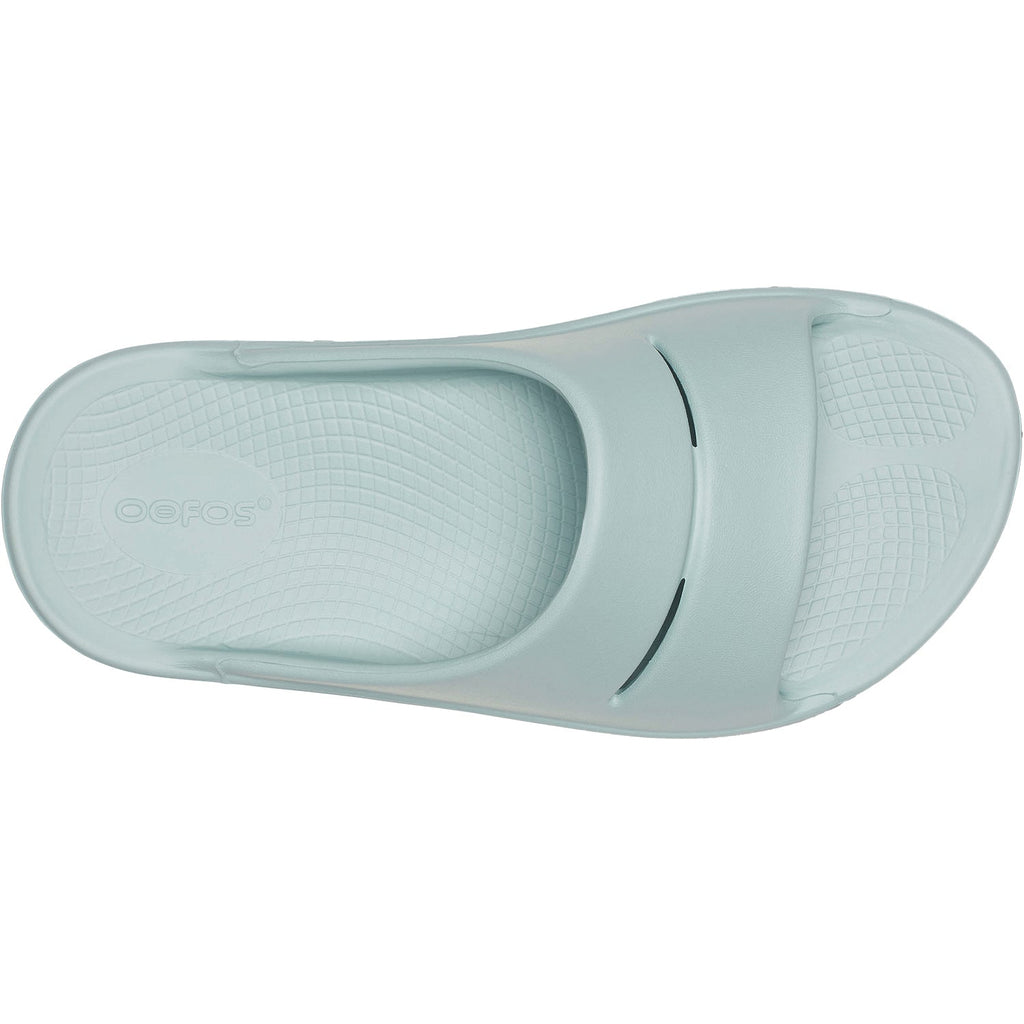 OOFOS OOahh Unisex Slide Sandals Mist Synthetic