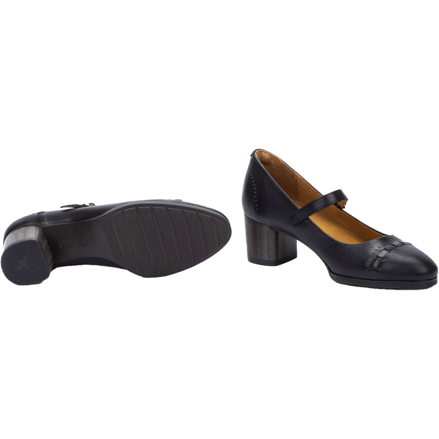 Pikolinos Calafat W1Z-5797 Women's Dress Shoes Black Leather