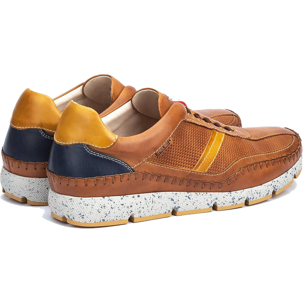 Pikolinos Fuencarral M4U-6046C1 Men's Shoes Brandy Leather