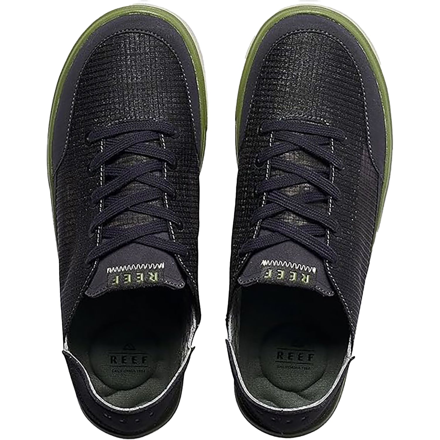 Reef Navigator Mesh Men's Boat Shoes Grey/Camo