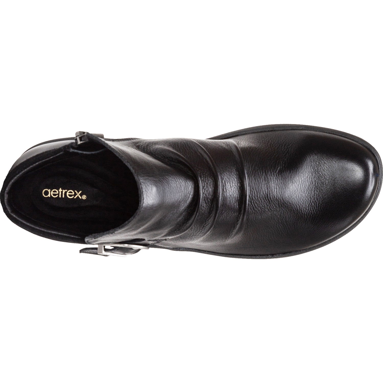 Aetrex Luna Women's Ankle Boots Black Leather