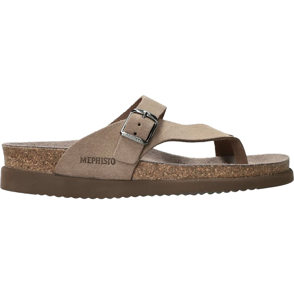 Mephisto Helen Women's Thong Sandals Warm Grey