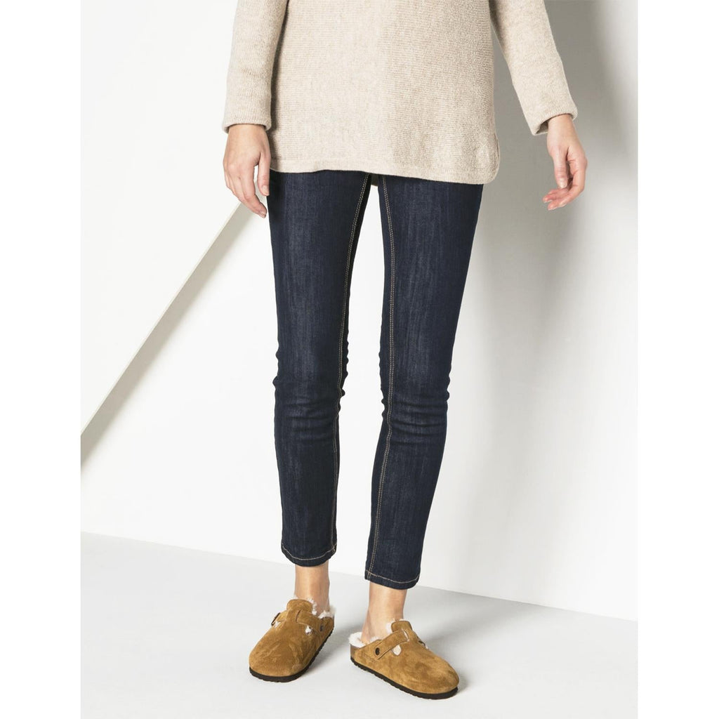Birkenstock Boston Shearling / Natural Shearling Unisex Shearling Clogs Mink Suede