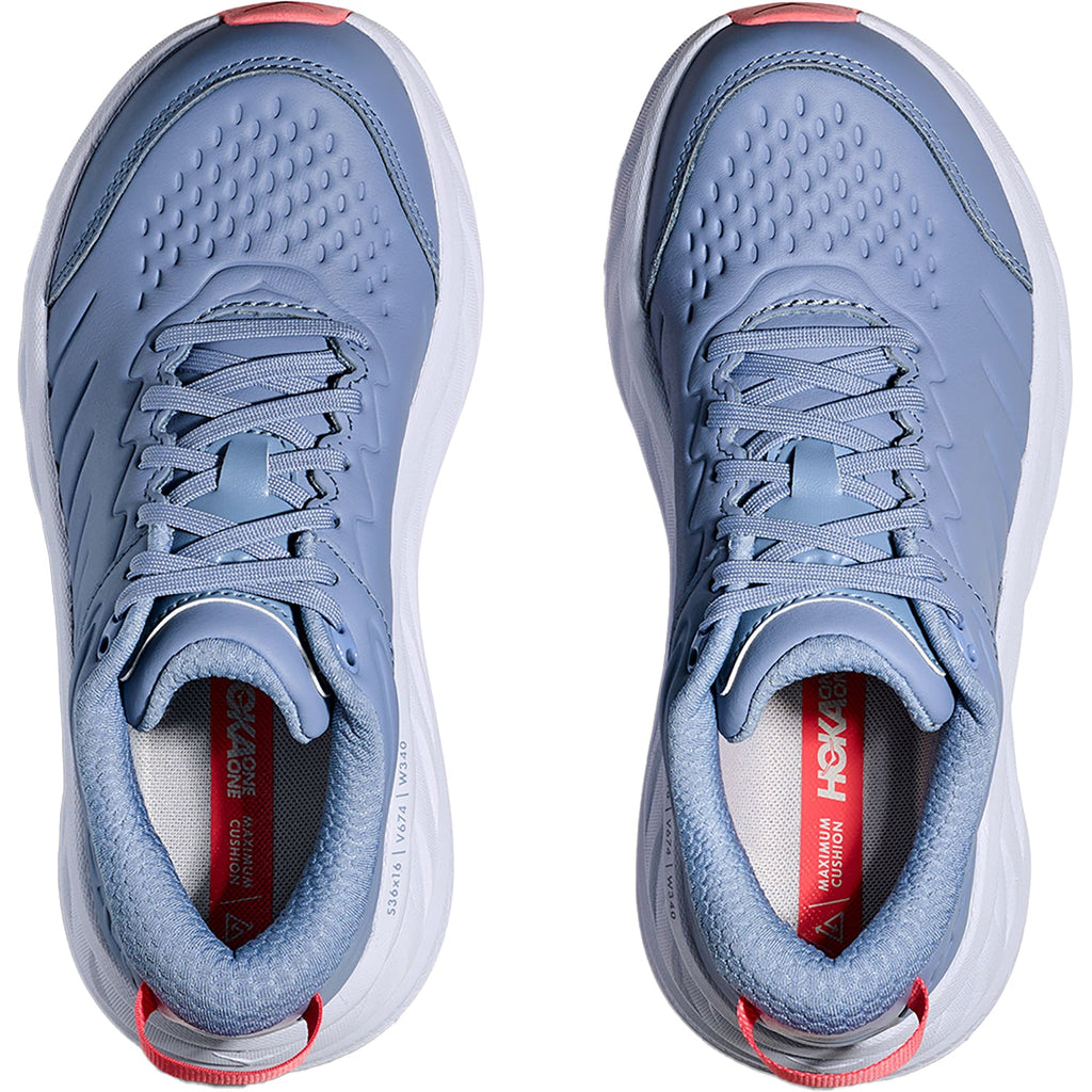 Hoka Bondi SR (Neutral Support) Women's Walking Shoes Moonlight/Pale Dusk Leather