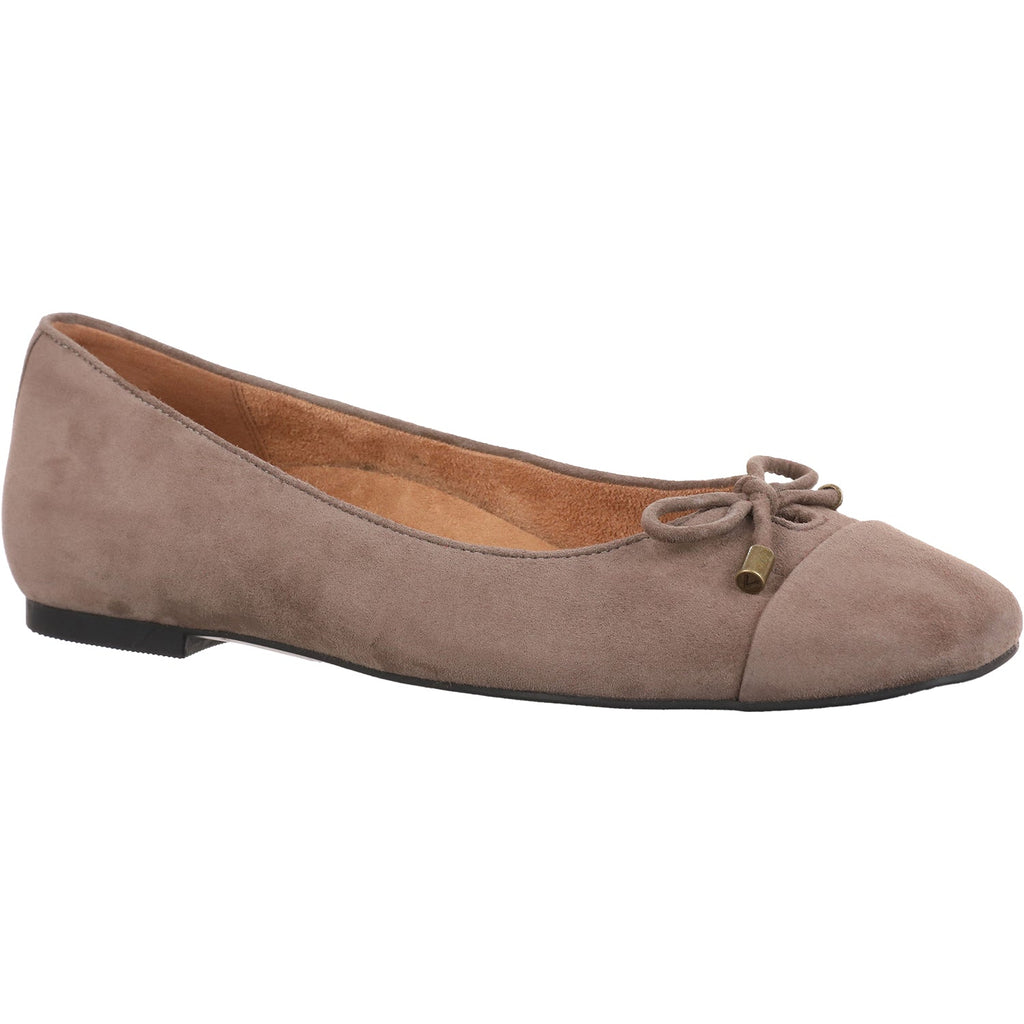 Vionic Women's Slip On Flats Driftwood Suede