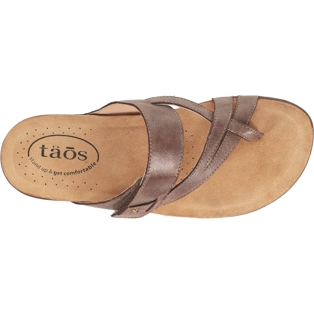 Taos Perfect Women's Sandals Espresso Leather