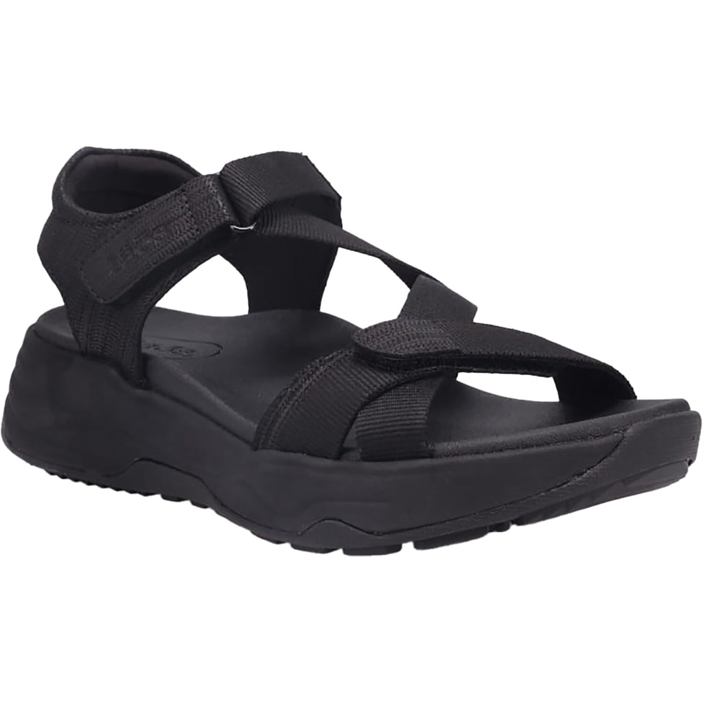 Taos Super Z Women's Outdoor Sandals Black/Black Leather/Nylon