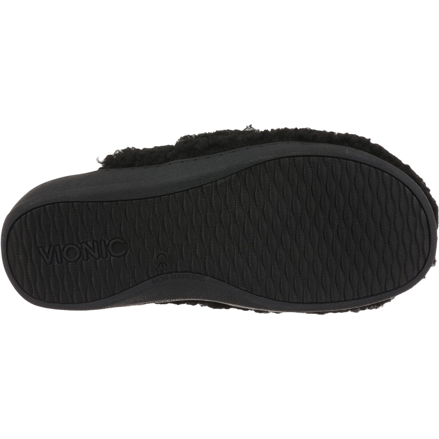 Vionic Gemma II Women's Slippers Black Shearling
