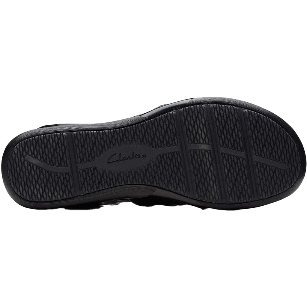 Clarks Kitly Ave Women's Sandals Black Leather