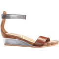 Naot Pixie Women's Wedge Sandals Maple Brown/Latte Brown/Mirror Leather