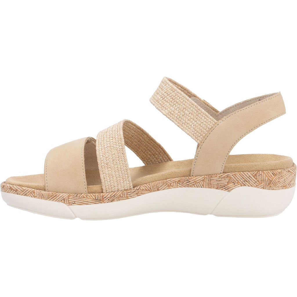 Remonte R6861-20 Women's Sandals Tan Woven Stretch