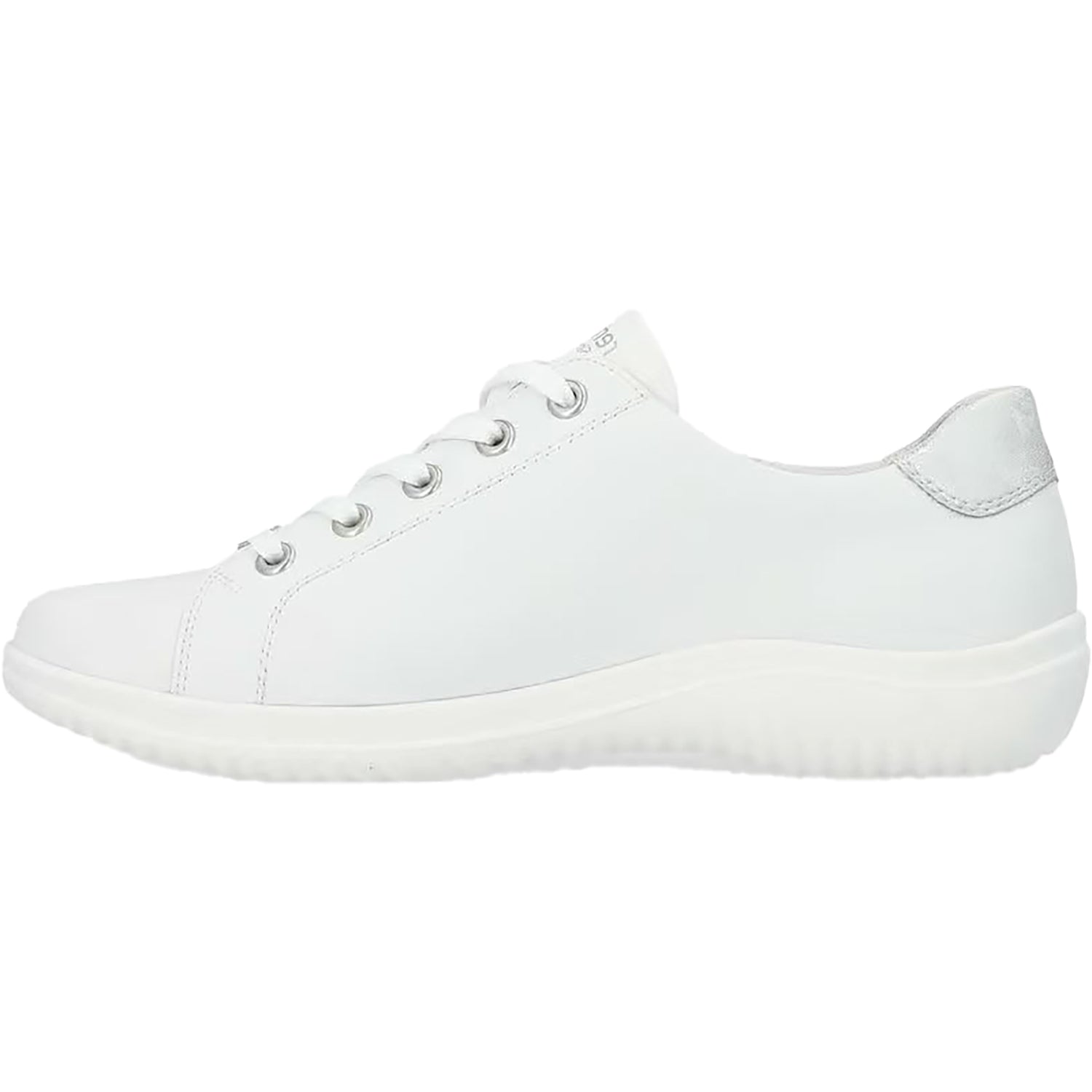 Remonte D1E00-81 Women's Sporty Lace Up Shoes Weiss/Rose/Ice Leather