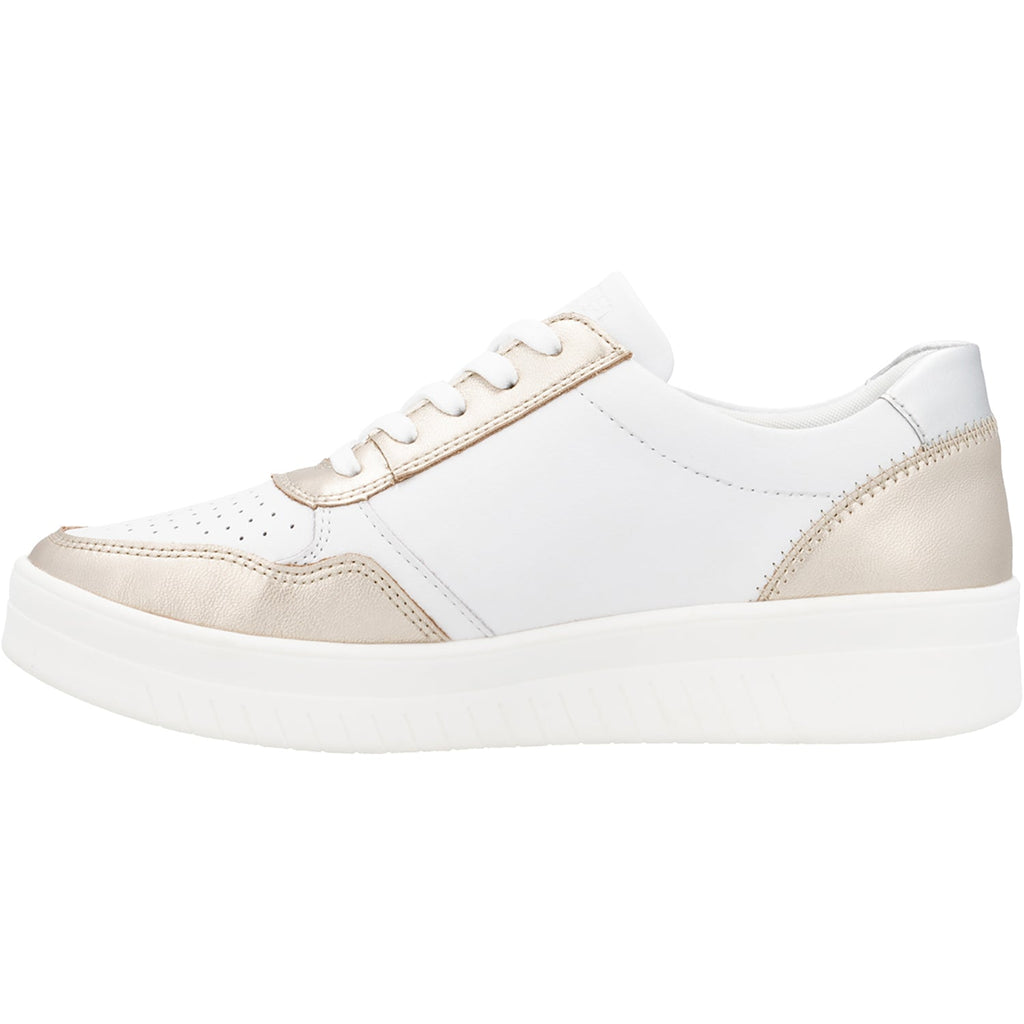 Remonte DOJ05-81 Kendra 01 Women's Sneakers Pale Gold/Weiss/Silver