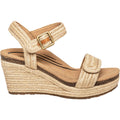 Aetrex Sydney Women's Wedge Sandals Natural Jute