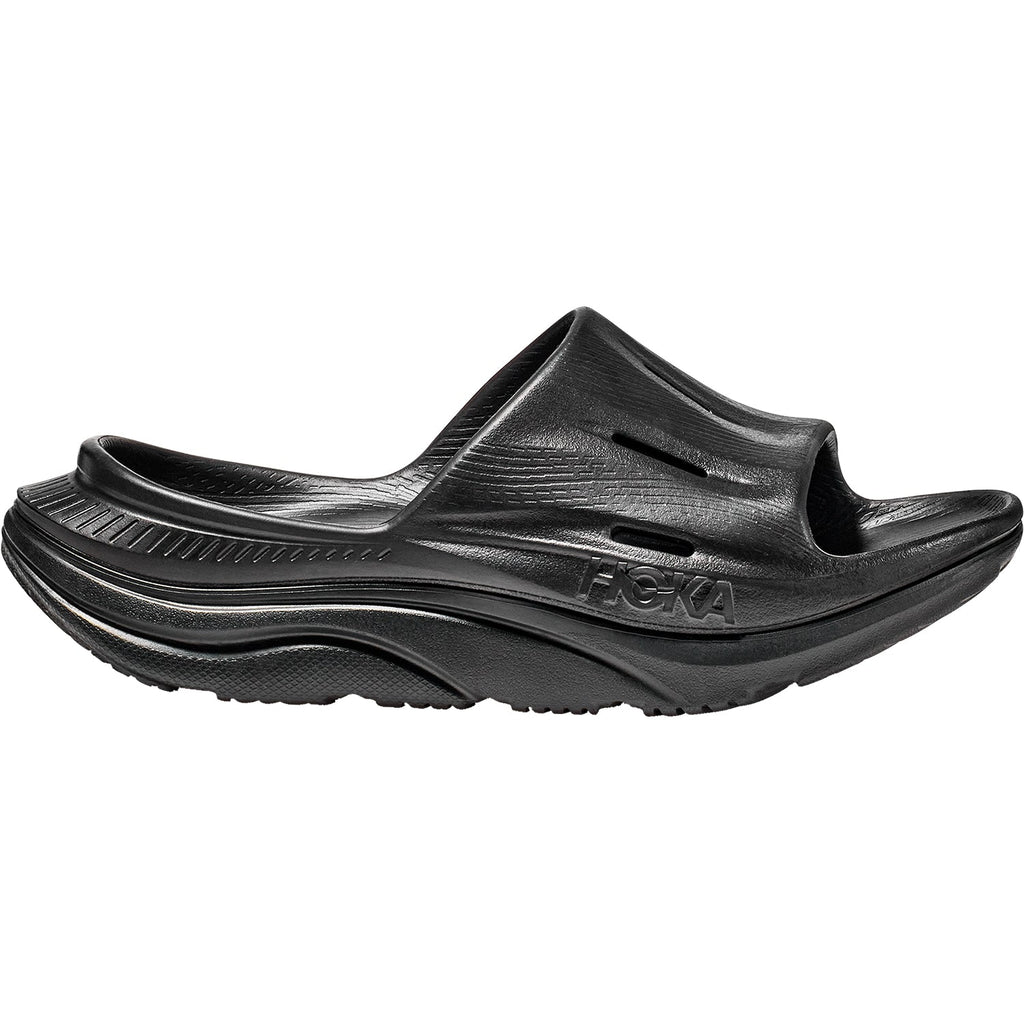 Hoka Ora Recovery Slide 3 Unisex Sandals Black/Black EVA