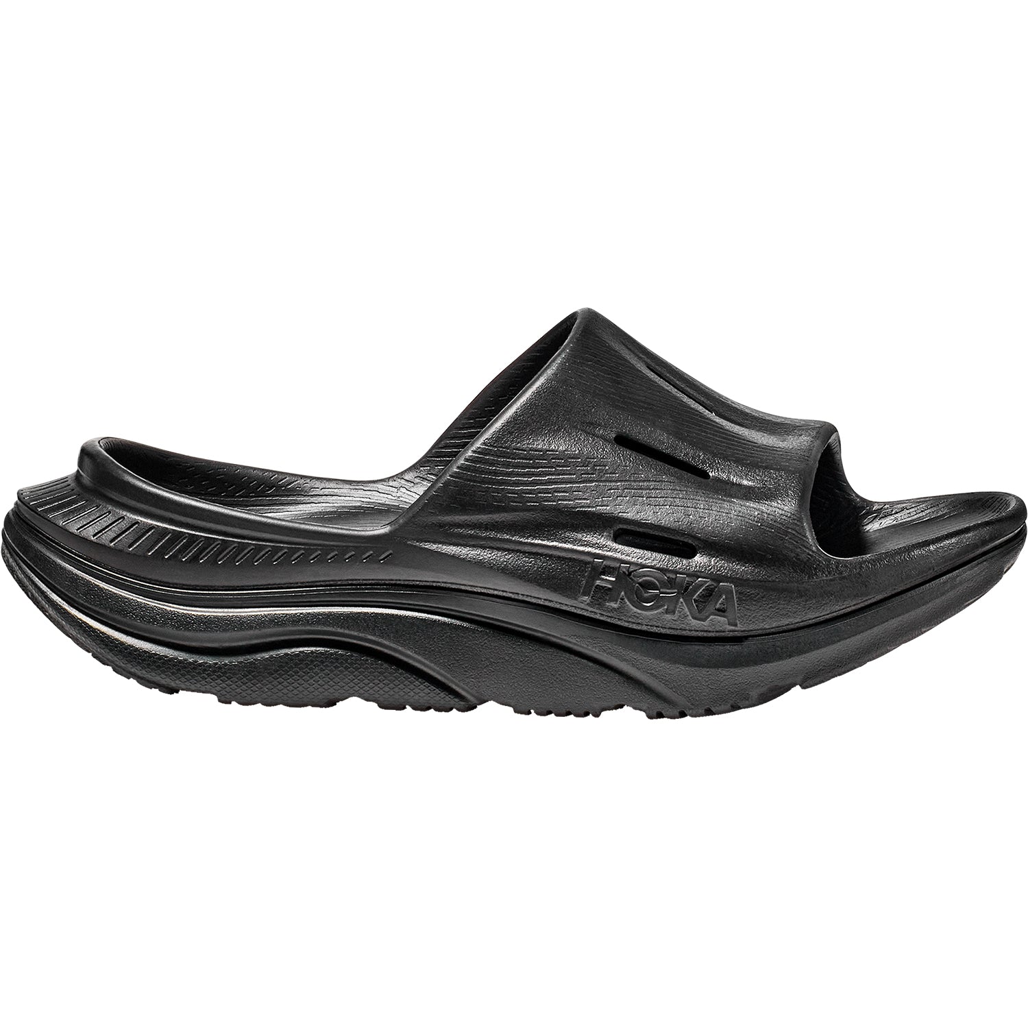 Hoka Ora Recovery Slide 3 Unisex Sandals Black/Black EVA
