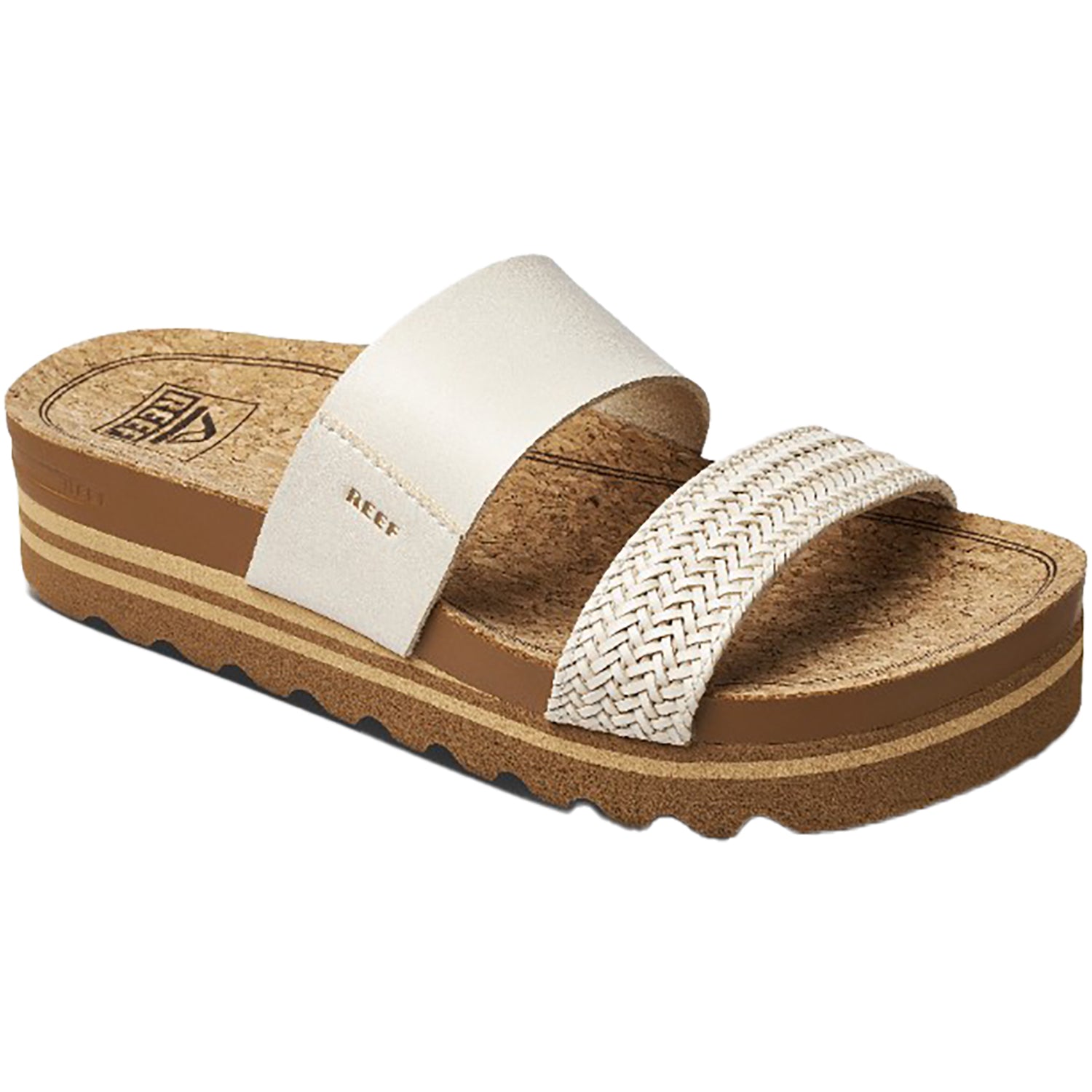 Reef Cushion Vista Hi Women's Ankle Strap Sandals Vintage Synthetic