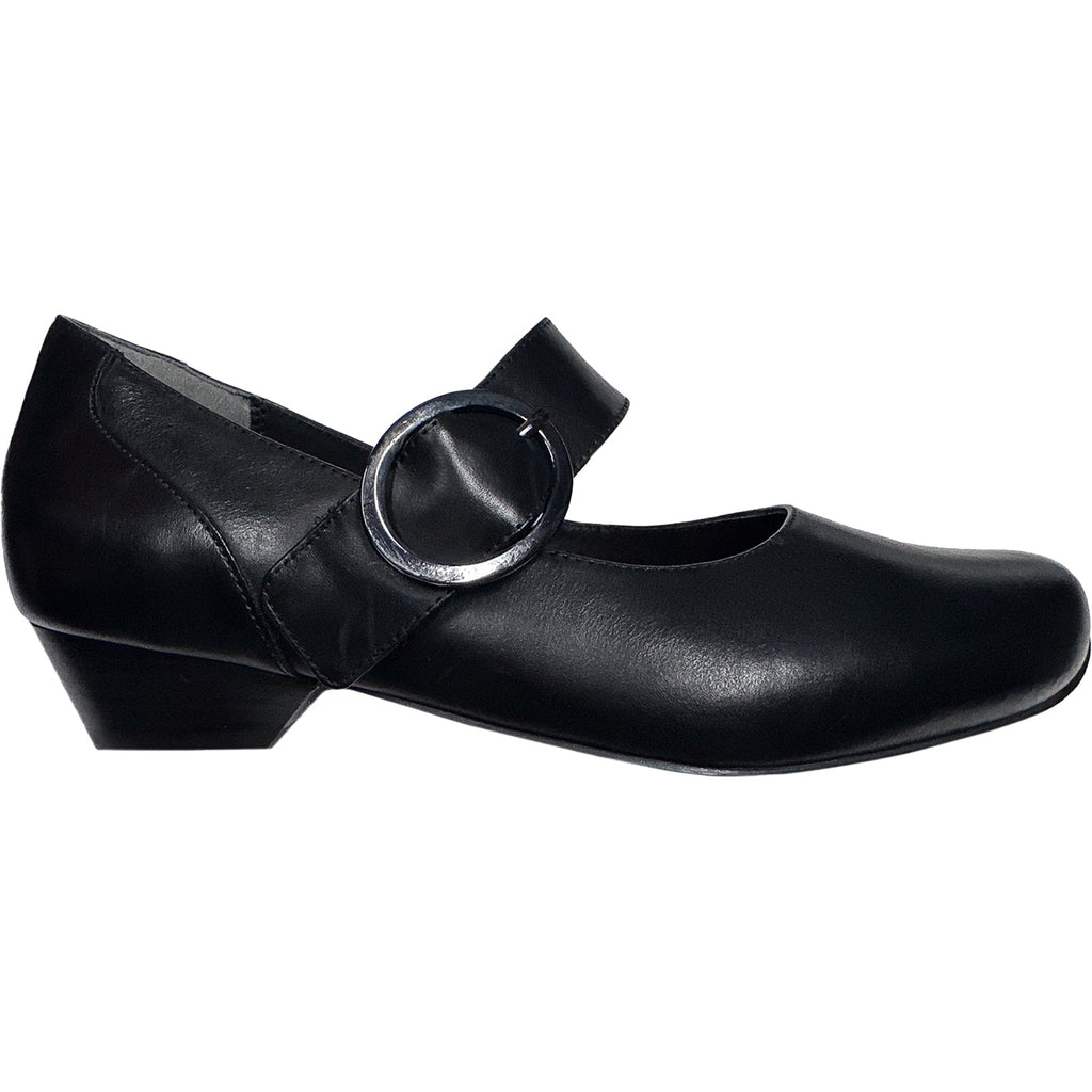 Ziera Candy Women's Dressy Mary Janes Black Leather