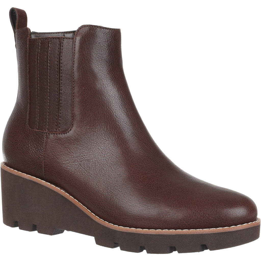 Vionic Aria Water Resistant Women's Boots Dark Brown Leather