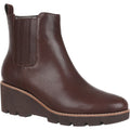 Vionic Aria Water Resistant Women's Boots Dark Brown Leather